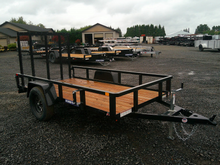 New 2025 Sure-Trac 5x10 Tube Top 3K Utility Trailer