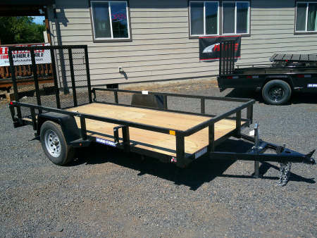 New 2025 Sure-Trac 6x12 Tube Top 3K Utility Trailer