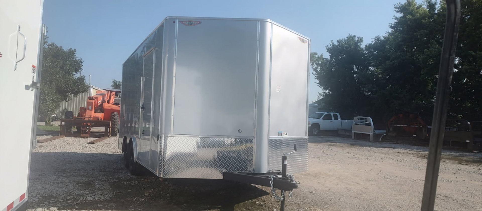 New 2026 H&H Trailers 8.5x16 HH Series Flat Top V-Nose 10K Cargo / Enclosed Trailer