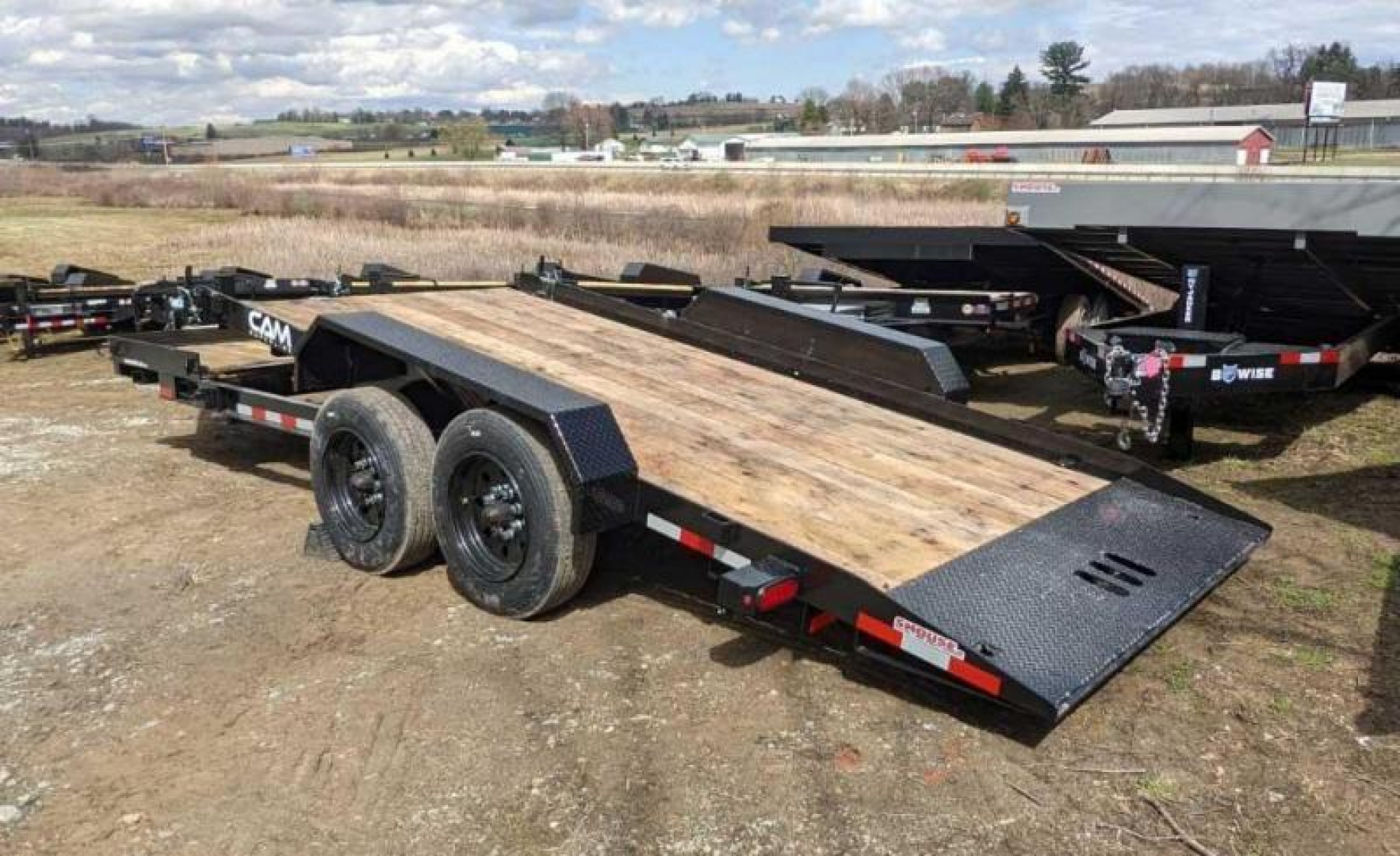 New 2026 Cam Superline 20' (4+16) HD Lo Pro Split Tilt Trailer (8K Axles!)