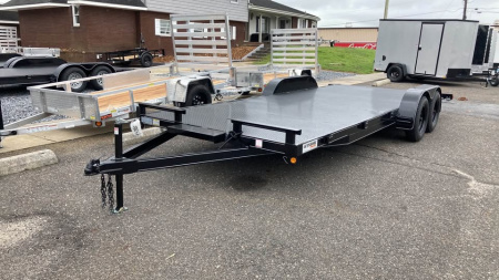 New 2025 P & T Trailers 20' steel deck Car Hauler