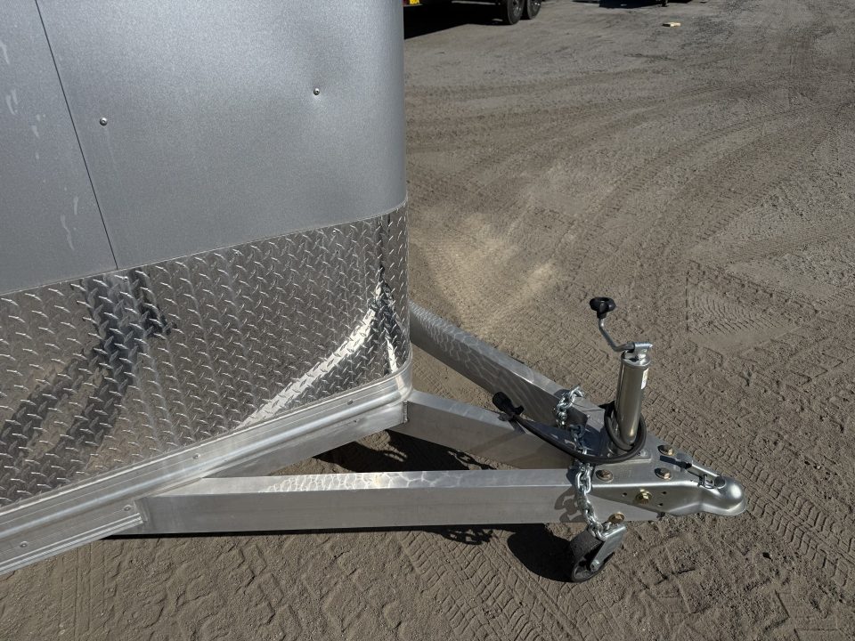 New LIV127 FRONTIER 7' X 12' ALUMINUM LIVESTOCK TRAILER