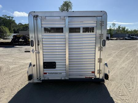 New LIV127 FRONTIER 7' X 12' ALUMINUM LIVESTOCK TRAILER