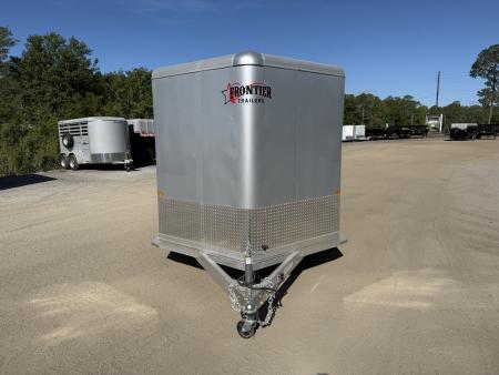 New LIV127 FRONTIER 7' X 12' ALUMINUM LIVESTOCK TRAILER