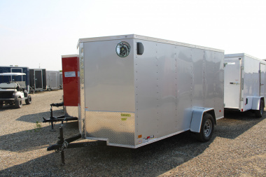 New 2026 Darkhorse Cargo 6X12 DD ENCLOSED TRAILER WITH DOUBLE DOORS 49627 Cargo / Enclosed Trailer