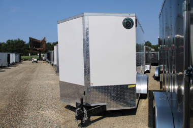 New 2026 Darkhorse Cargo 7X14 DD ENCLOSED DOUBLE DOOR TRAILER WITH 7' INTERIOR HEIGHT 49628 Cargo / Enclosed Trailer