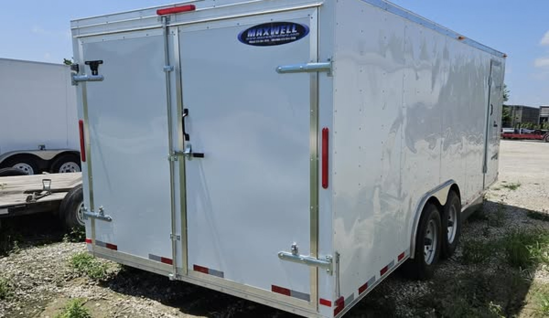 New 2025 Maxwell HD 8.5X20 V-Nose Cargo / Enclosed Trailer