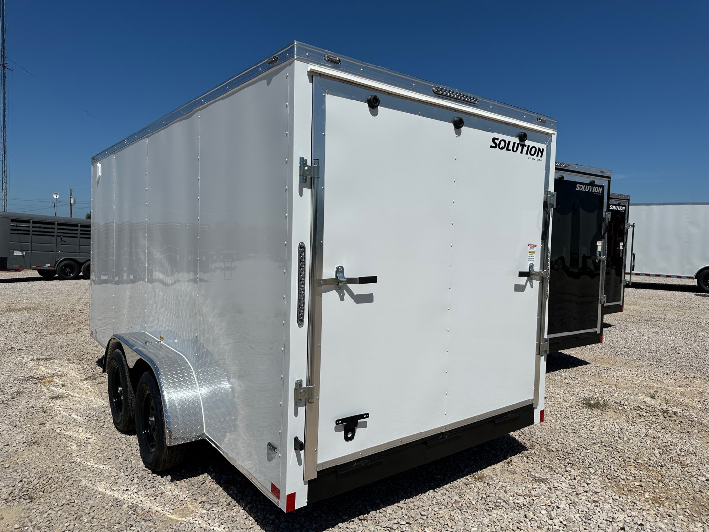 New 2025 Stallion 7'X6'6"X16' Cargo / Enclosed Trailer
