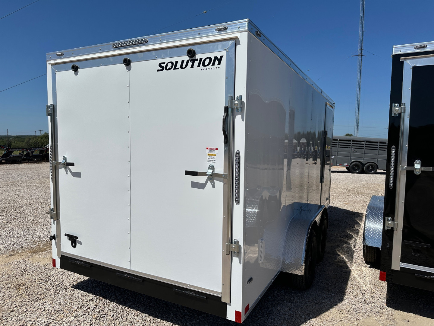 New 2025 Stallion 7'X6'6"X16' Cargo / Enclosed Trailer