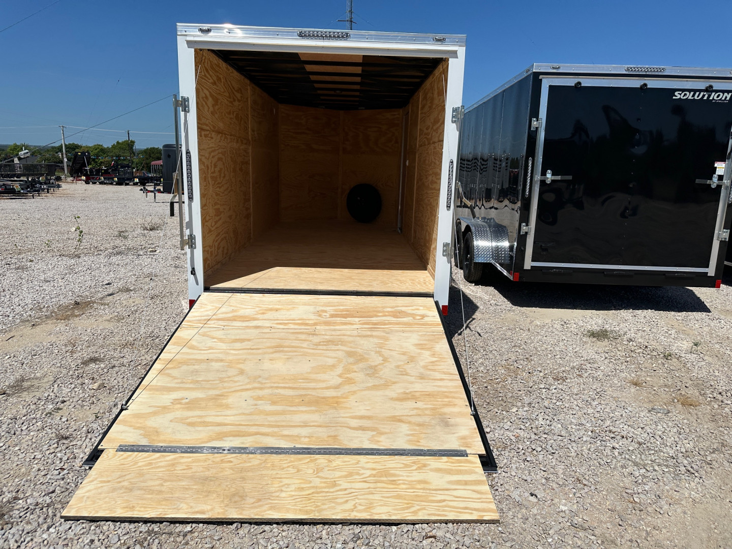 New 2025 Stallion 7'X6'6"X16' Cargo / Enclosed Trailer