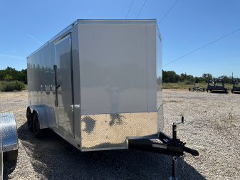 New 2025 Stallion 7'X6'6 X16' Cargo / Enclosed Trailer
