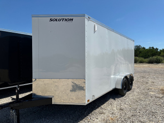 New 2025 Stallion 7'X6'6"X16' Cargo / Enclosed Trailer