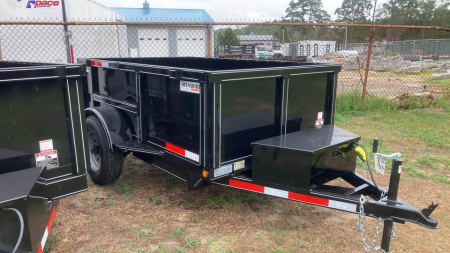 New 2025 P & T Trailers 5x8 Dump Trailer