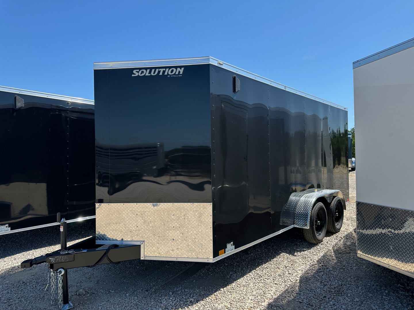 New 2025 Stallion 7'X6'6"X16' Cargo / Enclosed Trailer