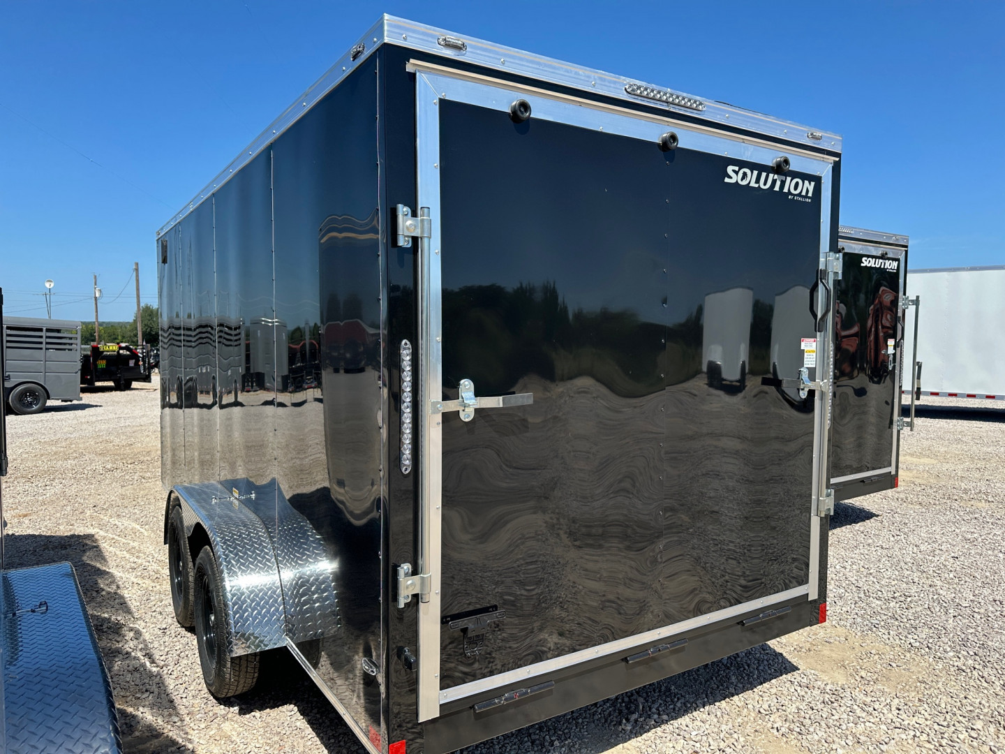 New 2025 Stallion 7'X6'6"X16' Cargo / Enclosed Trailer
