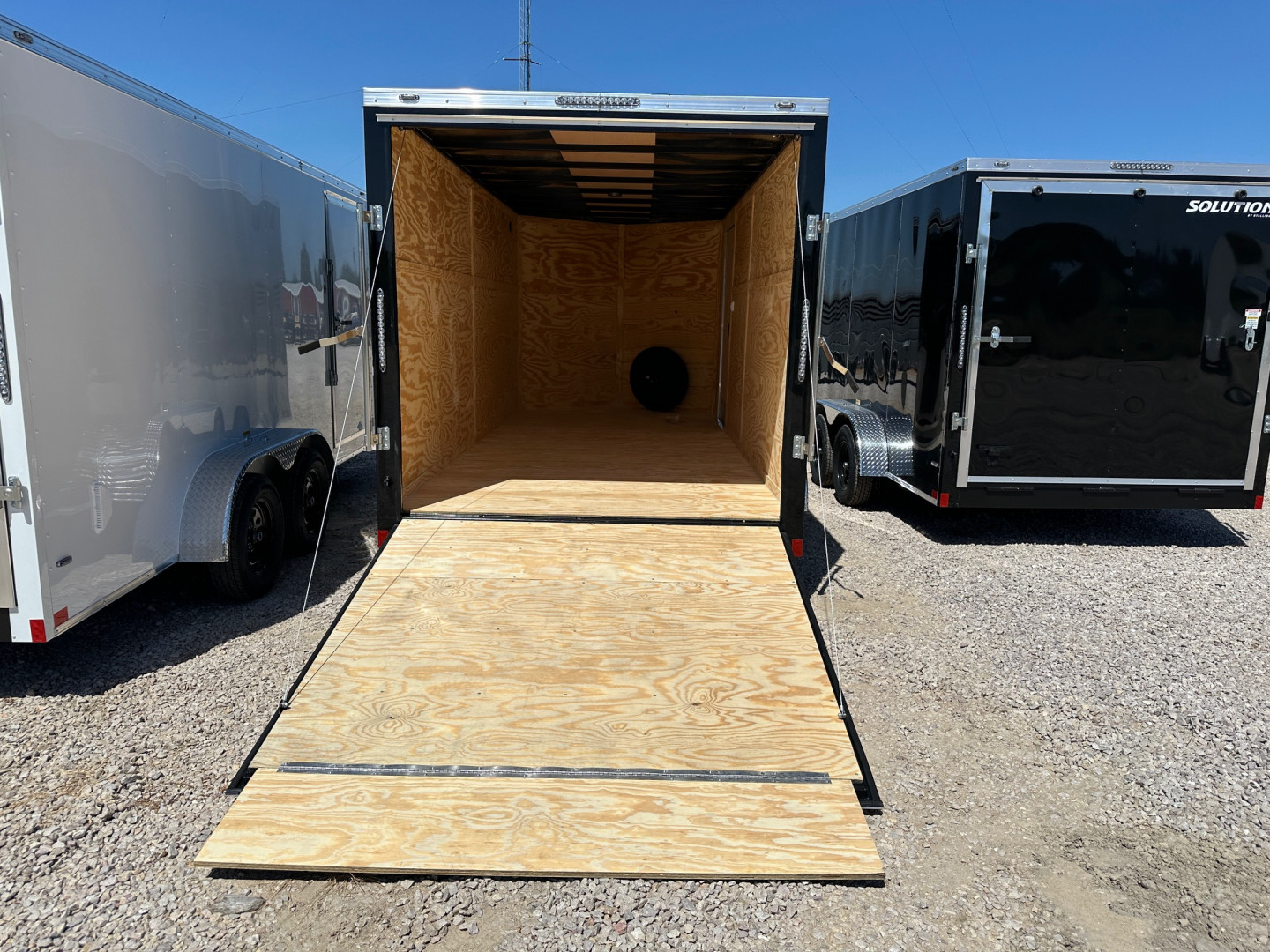 New 2025 Stallion 7'X6'6"X16' Cargo / Enclosed Trailer