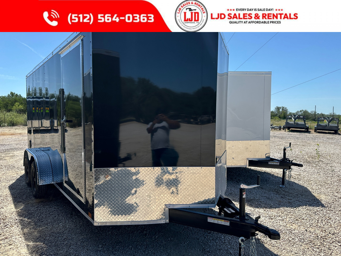 New 2025 Stallion - Enclosed /Cargo Trailer 7' x 16'