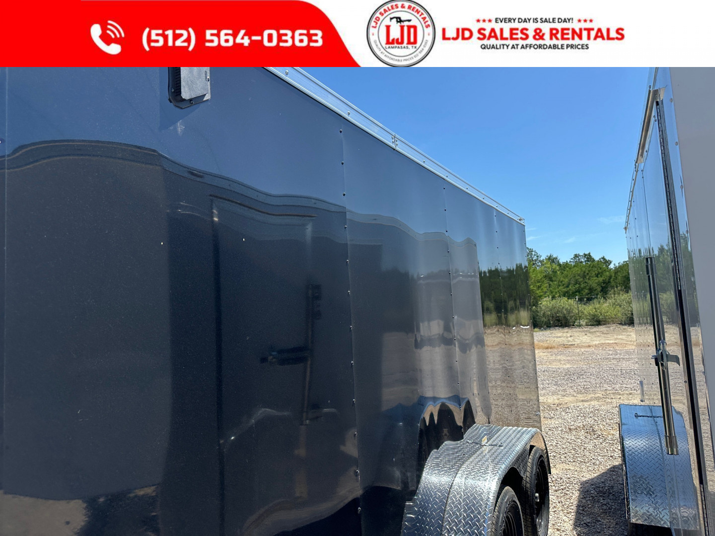 New 2025 Stallion - Enclosed /Cargo Trailer 7' x 16'