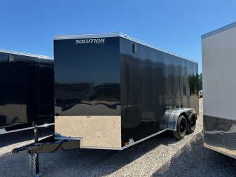 New 2025 Stallion 7'X6'6"X16' Cargo / Enclosed Trailer