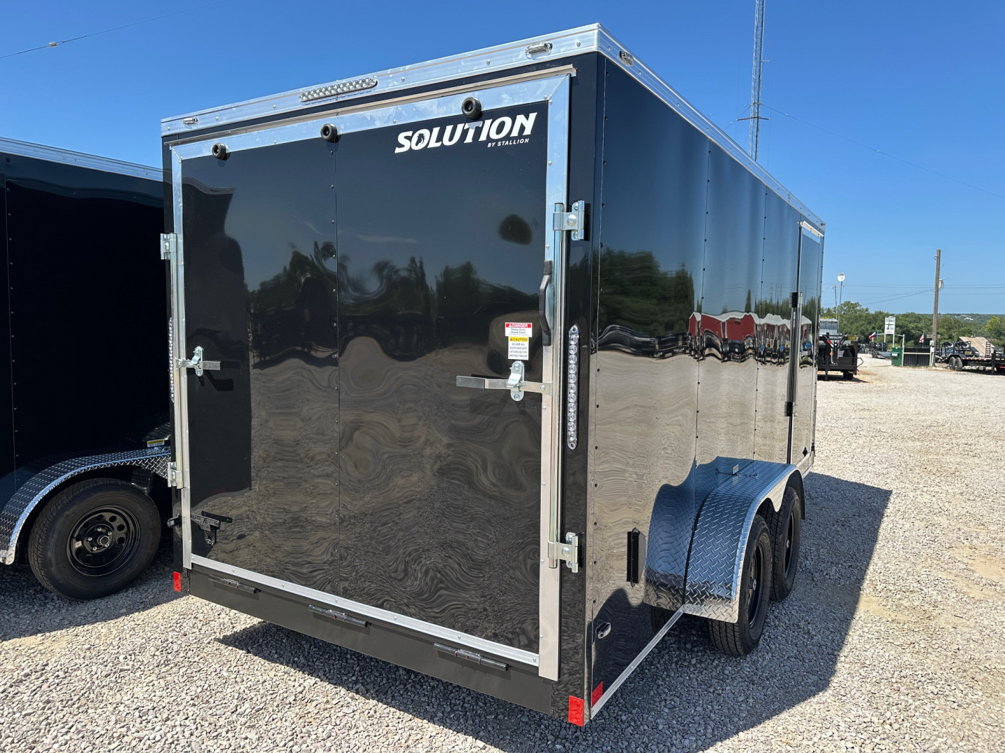 New 2025 Stallion 7'X6'6"X16' Cargo / Enclosed Trailer