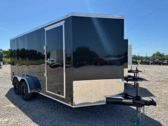 New 2025 Stallion 7'X6'6 X16' Cargo / Enclosed Trailer