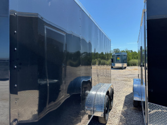 New 2025 Stallion 7'X6'6"X16' Cargo / Enclosed Trailer