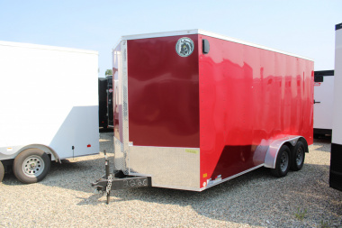 New 2026 Darkhorse Cargo 7X16 R ENCLOSED TRAILER WITH 7' INTERIOR HEIGHT 49629 Cargo / Enclosed Trailer