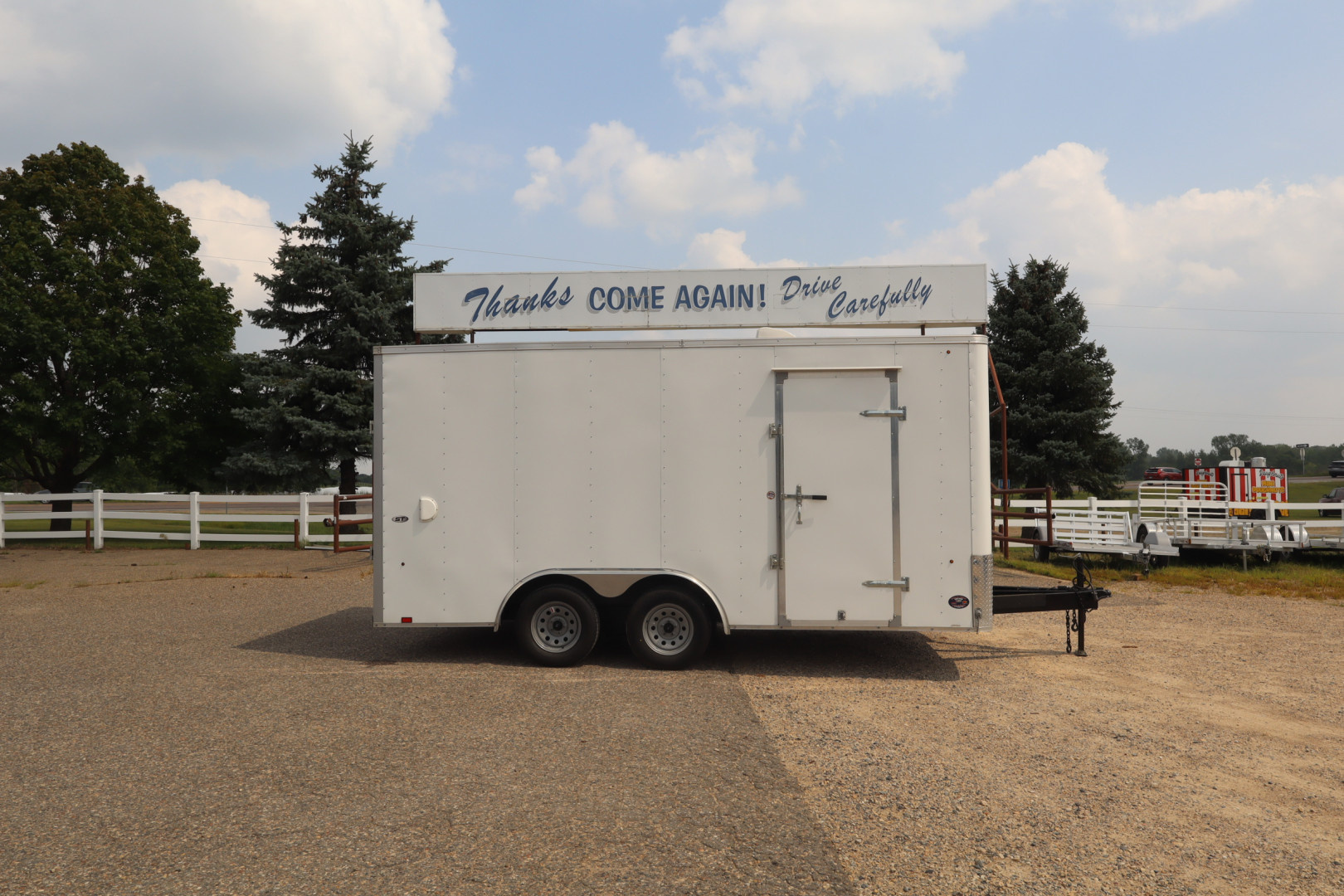 Used 2021 Look Trailers 16' Cargo / Enclosed Trailer
