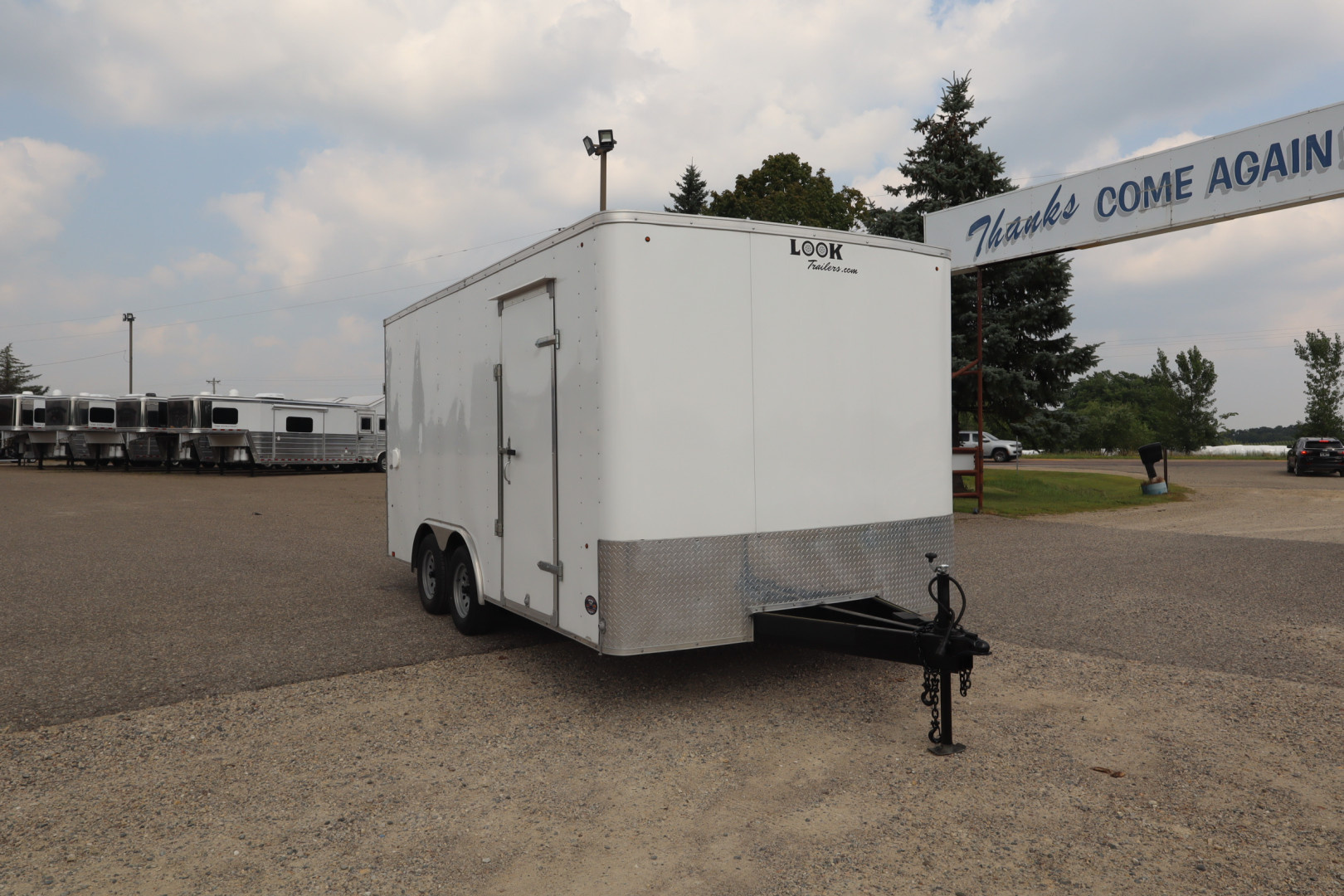 Used 2021 Look Trailers 16' Cargo / Enclosed Trailer