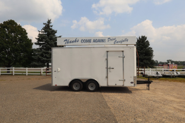 Used 2021 Look Trailers 16' Cargo / Enclosed Trailer