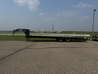 Used 2020 Delta Mfg 8'6"x32' FB GN Flatbed Trailer