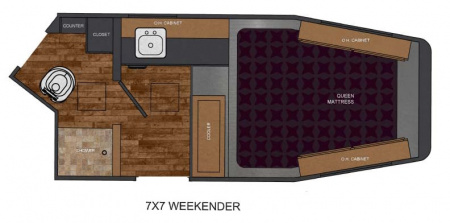 New 2026 Trails West * CLASSIC LQ 3-H * Classic LQ 3-Horse 7x7 Side Tack Goose Neck Horse Trailer