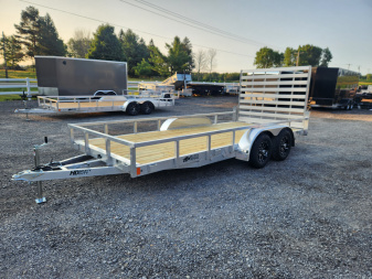 New 2025 Black Rhino EX716TA Utility Trailer