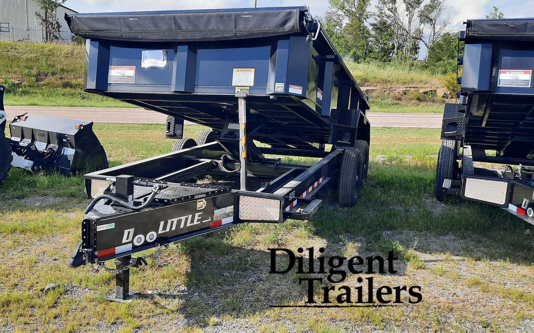 New 2026 Doolittle Trailers 82"x16' Dump Trailer