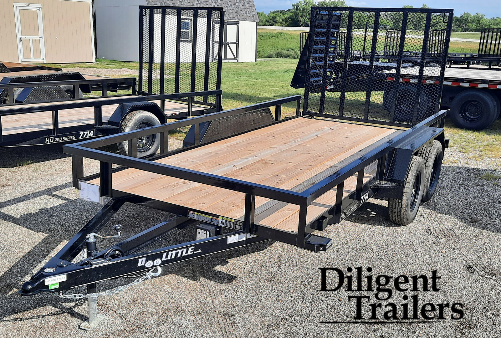 New 2026 Doolittle Trailers 77 x14' Utility Trailer