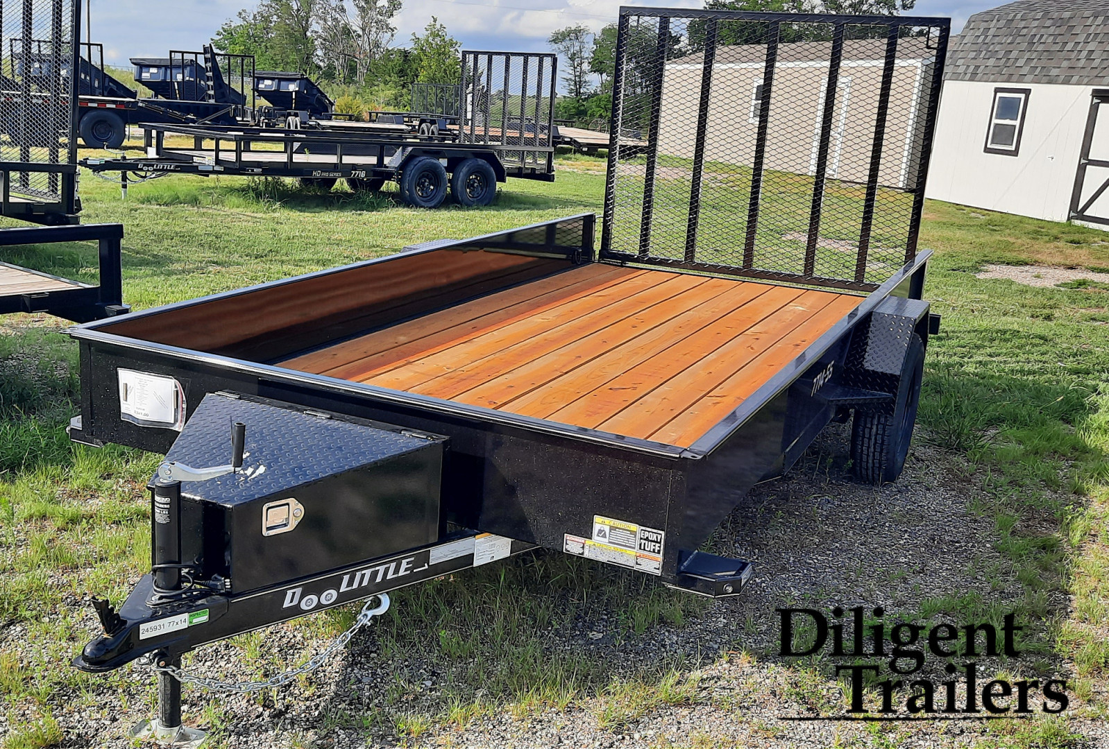 New 2026 Doolittle Trailers 77 x14' Utility Trailer