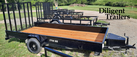 New 2026 Doolittle Trailers 77 x14' Utility Trailer