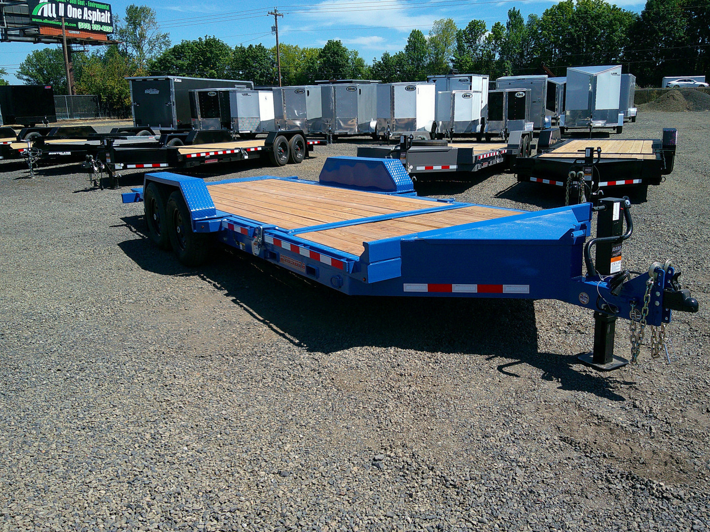 New 2025 Midsota 7x20 15.4K Tilt Equipment Trailer
