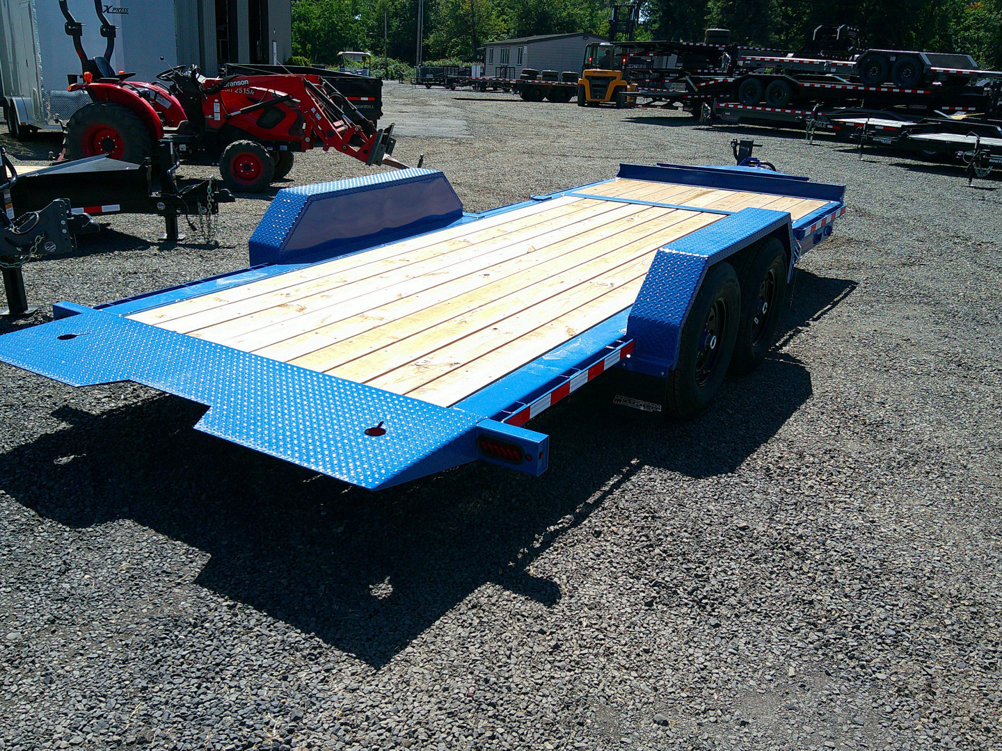 New 2025 Midsota 7x20 15.4K Tilt Equipment Trailer