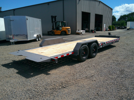 New 2025 Midsota 7x24 (16+8) 17.6K EQ Tilt Trailer