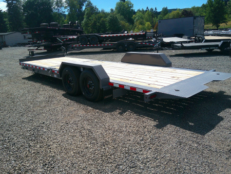 New 2025 Midsota 7x24 (16+8) 17.6K EQ Tilt Trailer