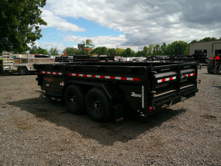 New 2025 Midsota 7x14 Tandem Axle 15.4K Scissor Dump Trailer