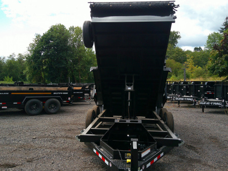New 2025 Midsota 7x14 Tandem Axle 15.4K Scissor Dump Trailer