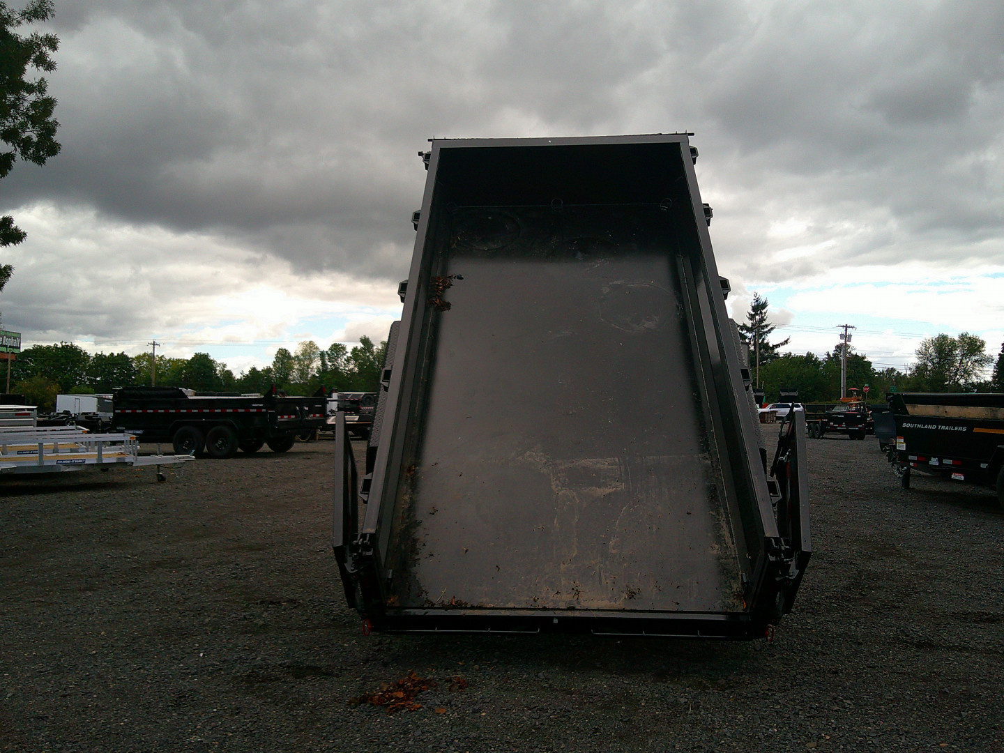 New 2025 Midsota 7x14 Tandem Axle 15.4K Scissor Dump Trailer