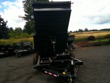 New 2025 Midsota 7x14 Tandem Axle 15.4K Scissor Dump Trailer