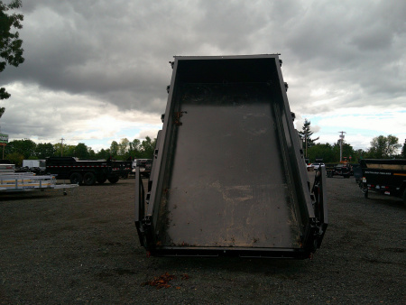 New 2025 Midsota 7x14 Tandem Axle 15.4K Scissor Dump Trailer
