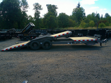 New 2025 Midsota 8.5x24 (18 + 6) 17.6K Equipment Trailer