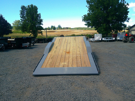 New 2025 Midsota 8.5x24 (18 + 6) 17.6K Equipment Trailer