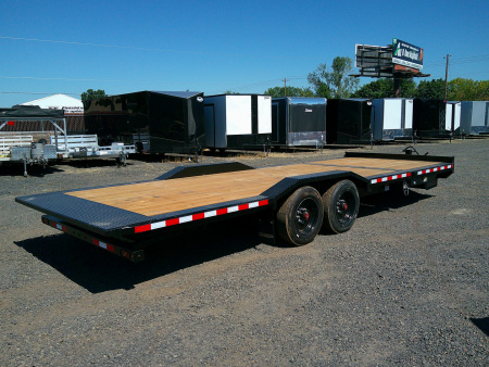 New 2025 Midsota 8.5x24 (18 + 6) 17.6K Equipment Trailer