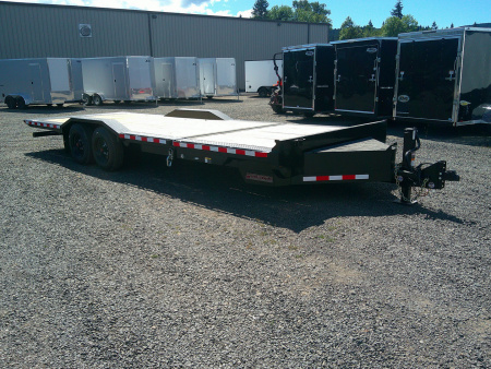 New 2025 Midsota 8.5x24 (18 + 6) 7.6K Equipment Trailer